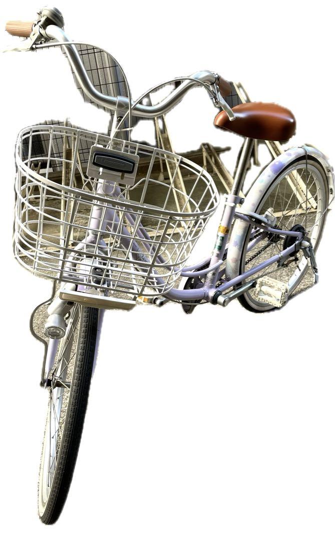 ブリヂストン　ジュニアサイクル　リコリーナ　ティーンラベンダー　　22インチ