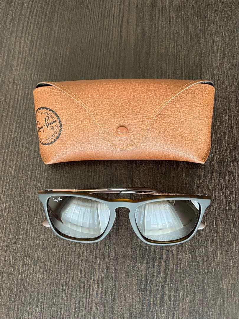 Ray-Ban ブラウンレンズ　べっ甲 マット RB4187-F