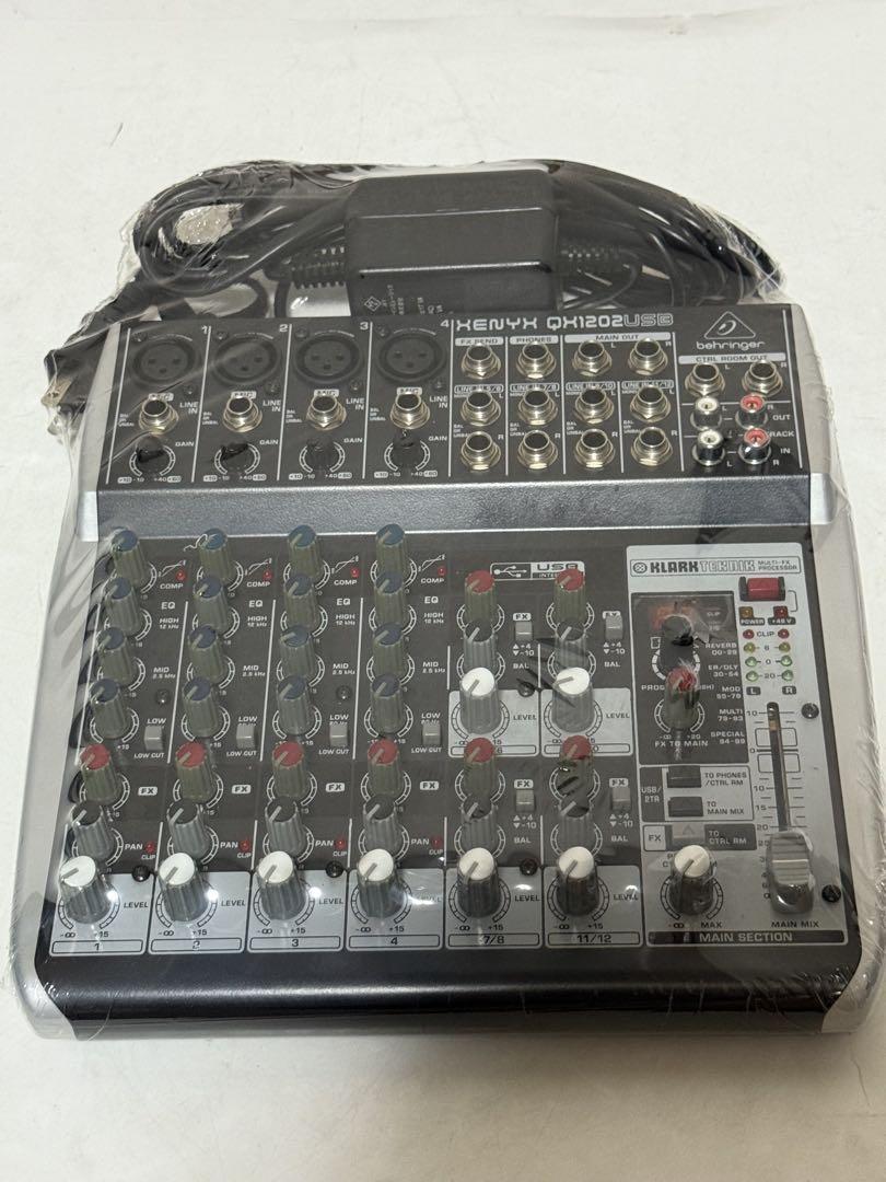 Behringer XENYX QX1202USB アナログミキサー