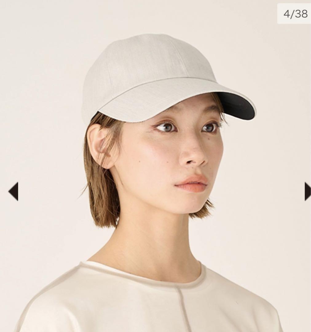 【試着のみ/美品】サンバリア100 キャップ アイボリー サンバリア100キャップ - メルカリ