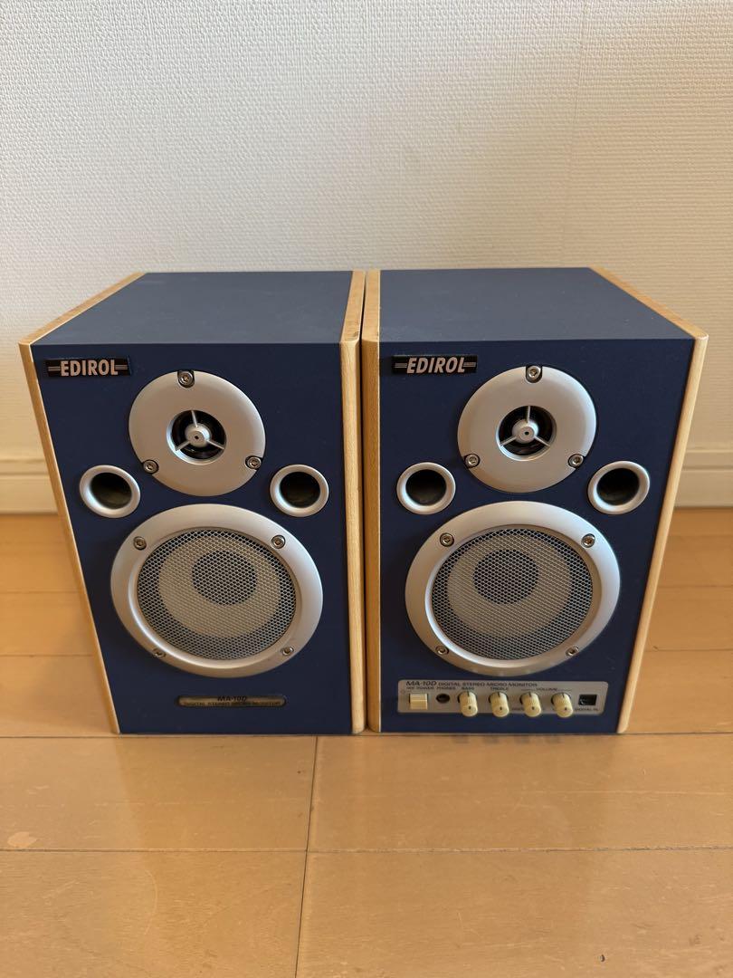 週末限定ンセール EDIROL MA-10D デジタルステレオモニター スピーカー - メルカリ スピーカー・ウーファー