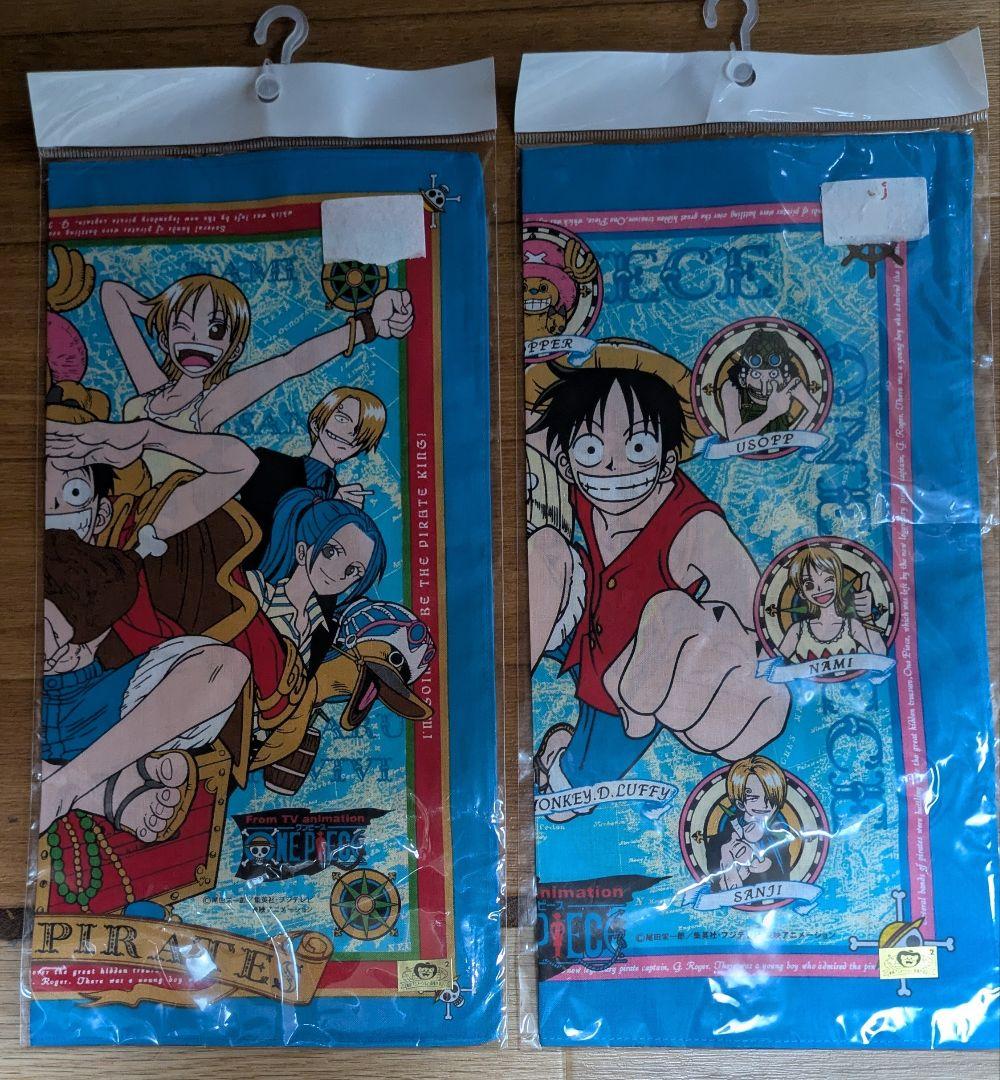 ワンピース フリークロス サンジ & ロビン 43×58cmハンカチ２枚