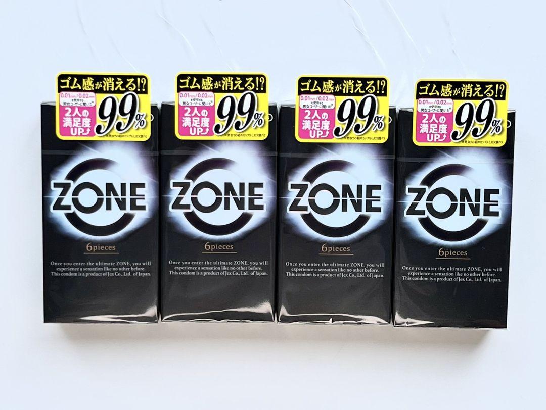ZONE ゾーン コンドーム 6個入×4ケース
