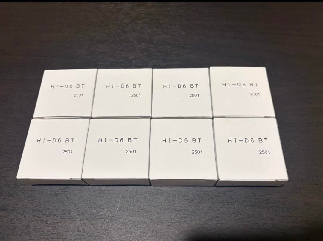 純正品 リチウムイオン電池　HI-D6 BT 8個セット