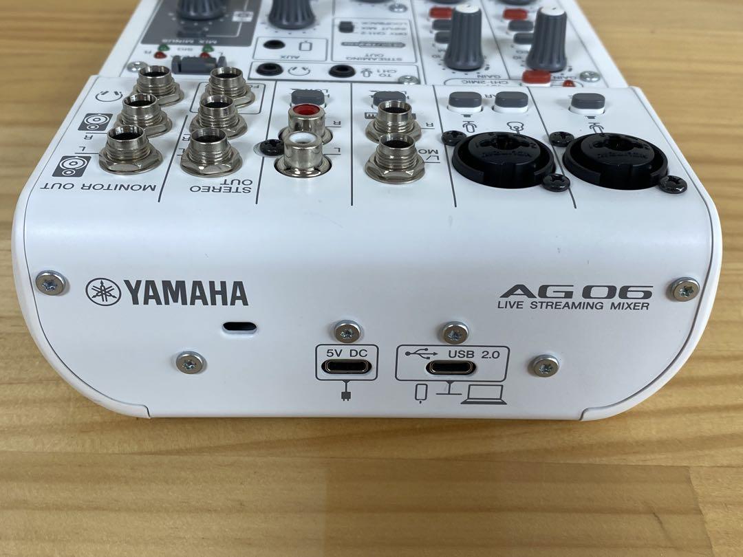 YAMAHA AG06 MK2 ライブストリーミングミキサー