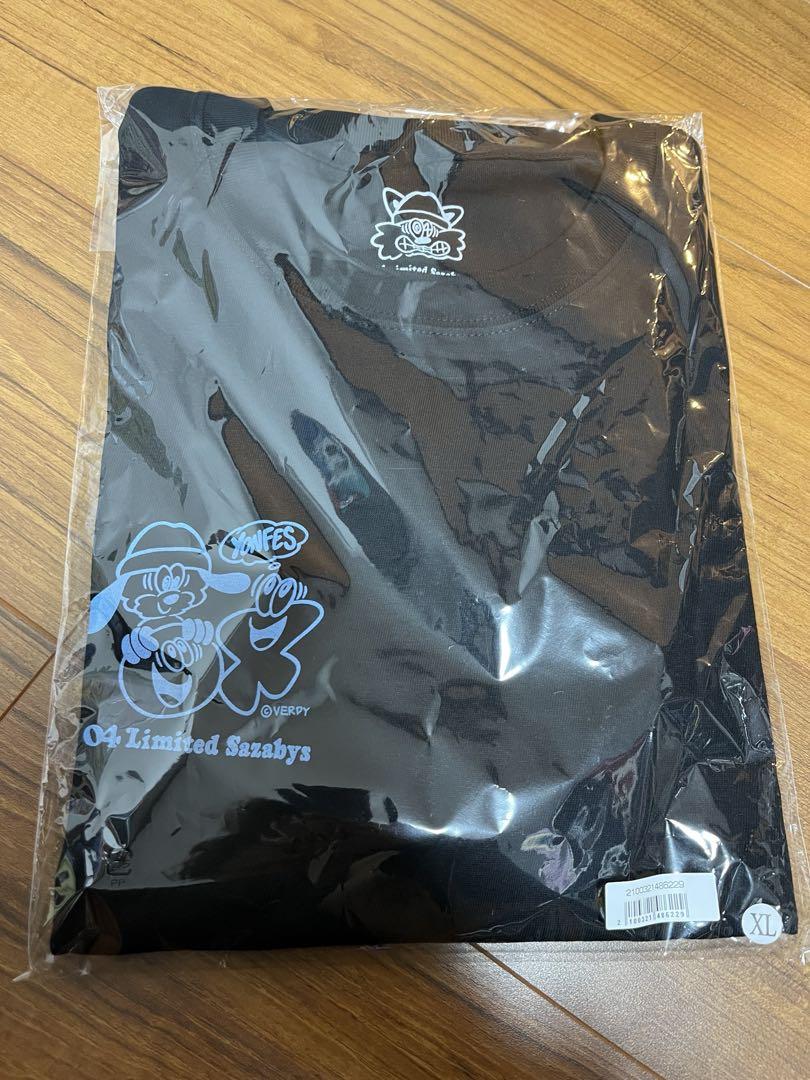 04 Limited Sazabys Tシャツ YON FES verdy YON TOWN会員限定「VERDY Collaboration T-shirt」の抽選販売が
