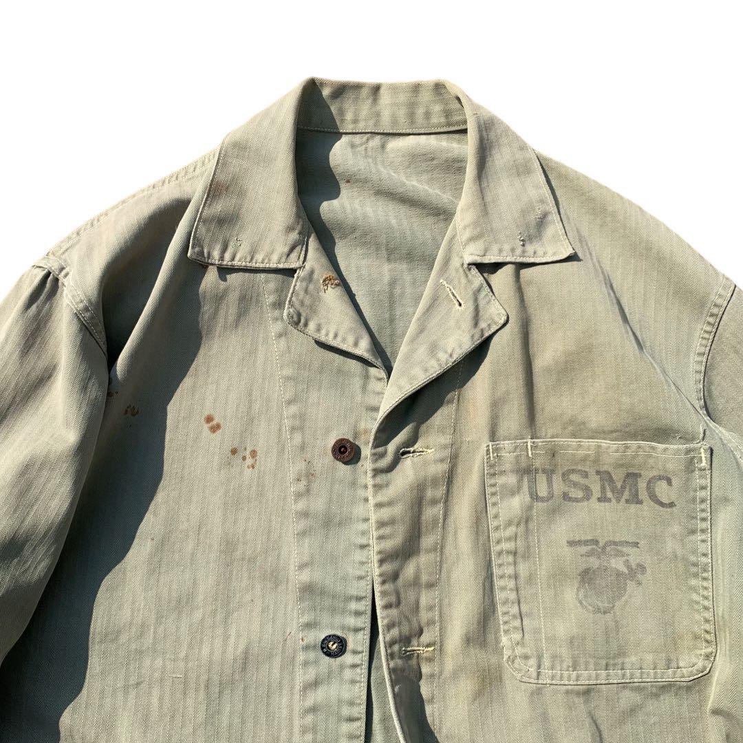 【希少】vintage 40s USMC P-41 HBT Jacket
