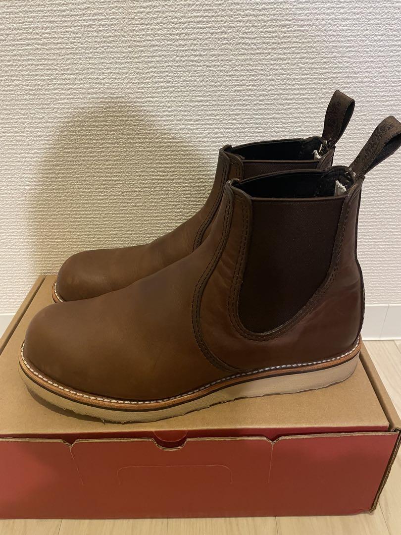 レッドウィング 3190 クラシックチェルシー サイドゴア 茶 アンバーハーネス