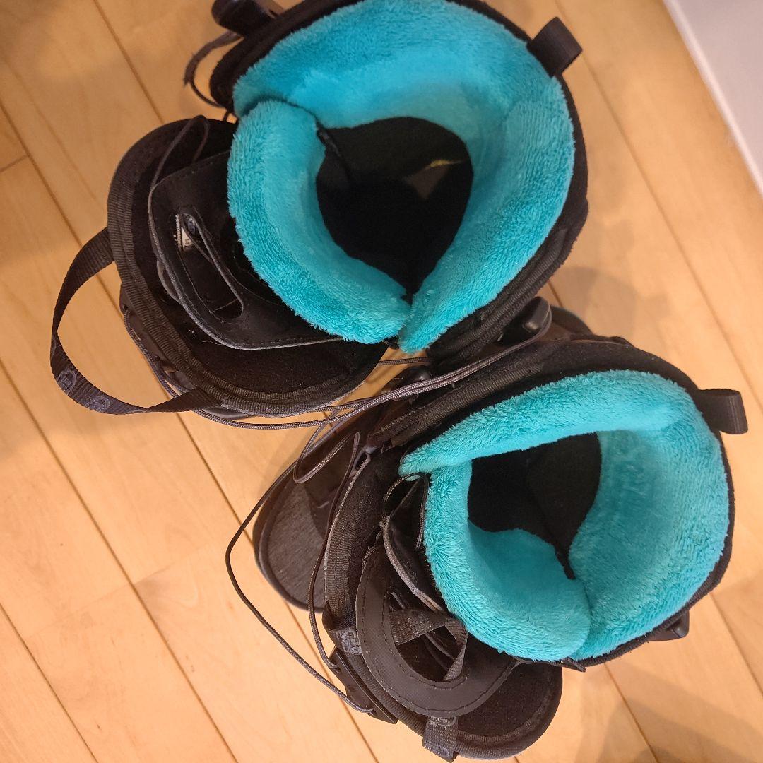 Salomon サロモン スノーボードブーツ 黒 レディース 23cm キッズ