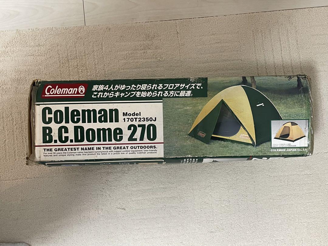 未使用コールマンBC270ドーム - メルカリ