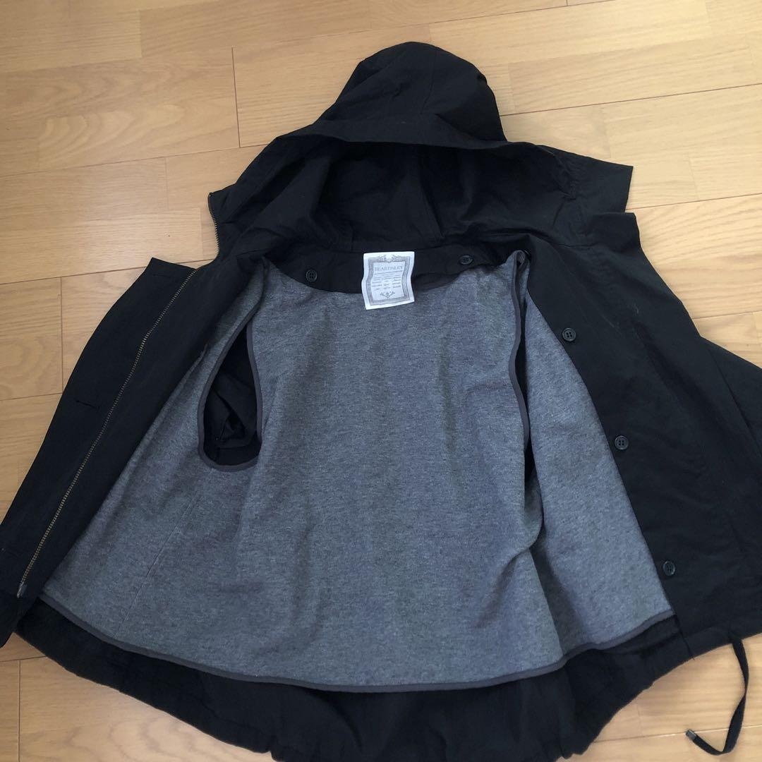 値下げ　BEARDSLEY ビアズリー　黒　マウンテンパーカー