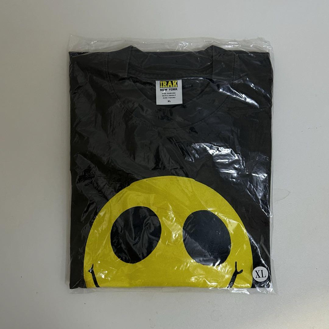 【アイラック】 IRAK Face Tee 新品 IRAK Box Logo Pocket S/S Tee (WHITE) アイラック 半袖 T