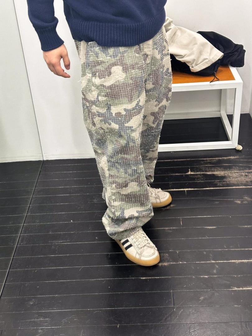 パンツ STUSSY BIG OL JEAN CAMO CANVAS 30size