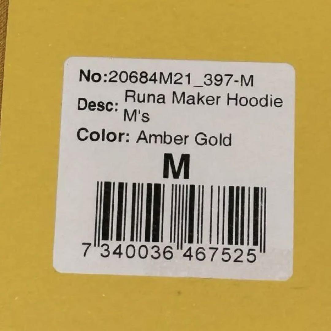 クレッタルムーセン Runa Maker Hoodie M Amber Gold