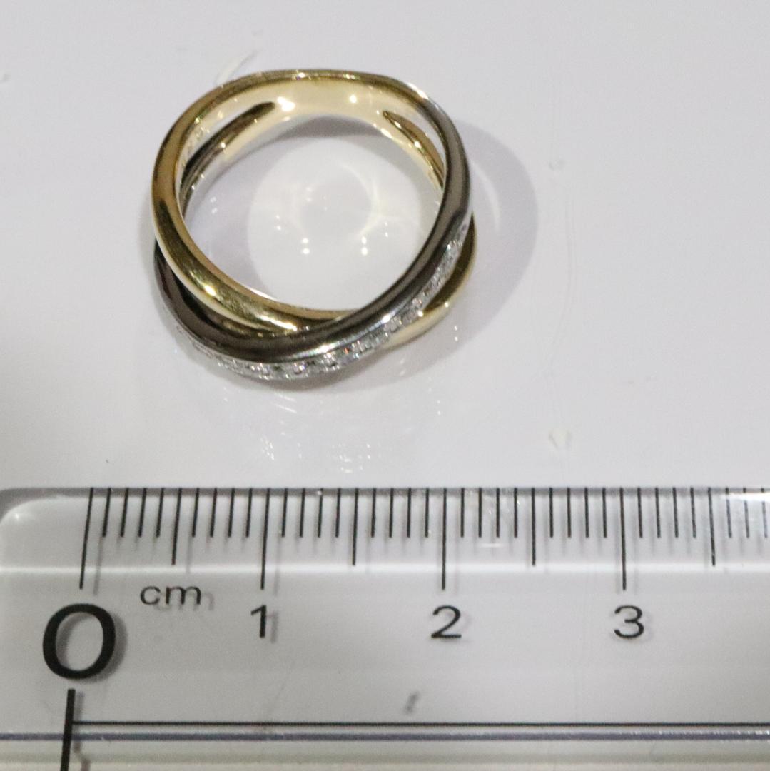 TASAKI 田崎真珠 K18 ダイヤ 0.2ct リング 指輪 金