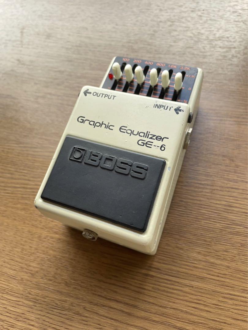 エフェクターBOSS GE-6 (Graphic Equalizer)