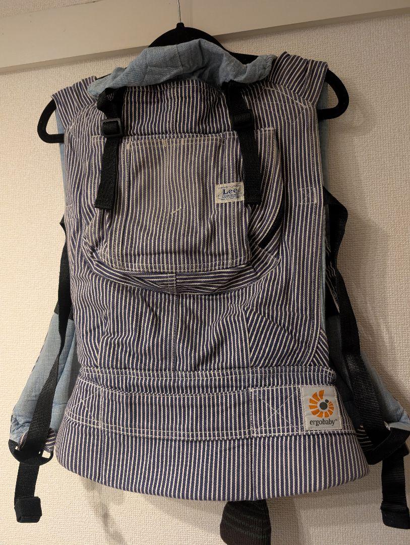 【極美品・送料無料】エルゴべビー 抱っこ紐　インサート付き