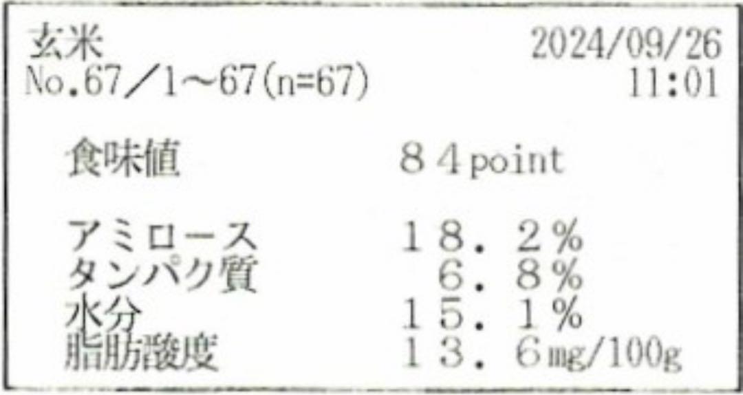 令和6年度産／クリムソンクローバー・特別栽培コシヒカリ10kg／食味値84