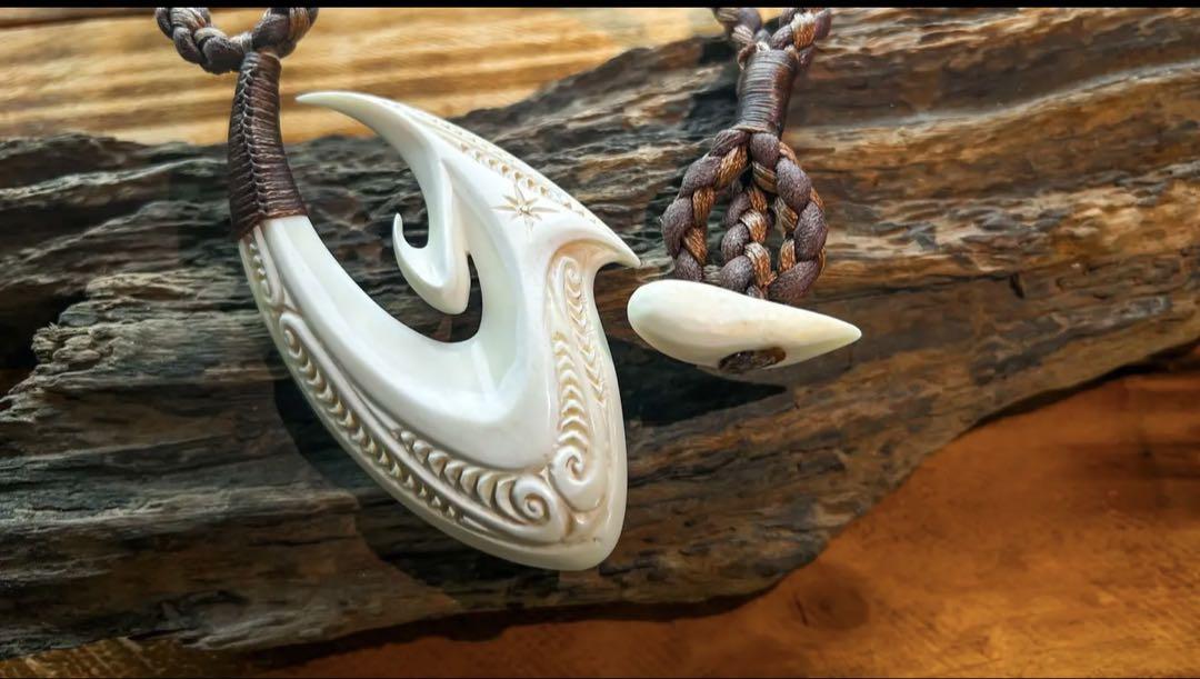 Kz'bone カズボーン　『希少』セイウチ牙bonehook necklace