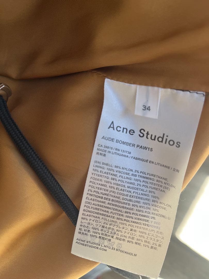アクネスタジオ MA-1 ジャケット Acne Studios