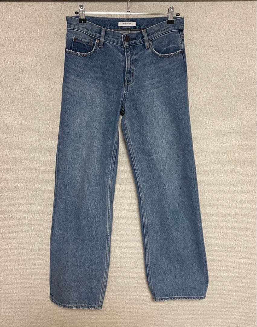 moussy 90S LOWRISE LOOSE STRAIGHT DENIM moussy 90S LOWRISE LOOSE STRAIGHT DENIM