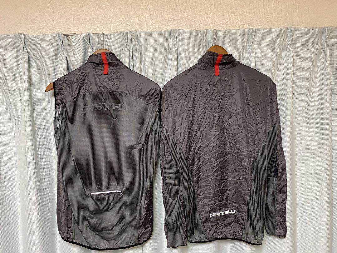 CASTELLI カステリ　防風　ジャケット　ジレ　セット売り　ARIA