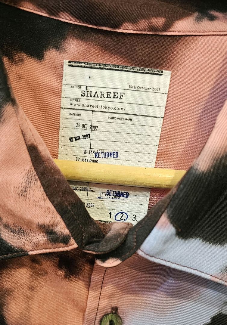 長袖ロングシャツ