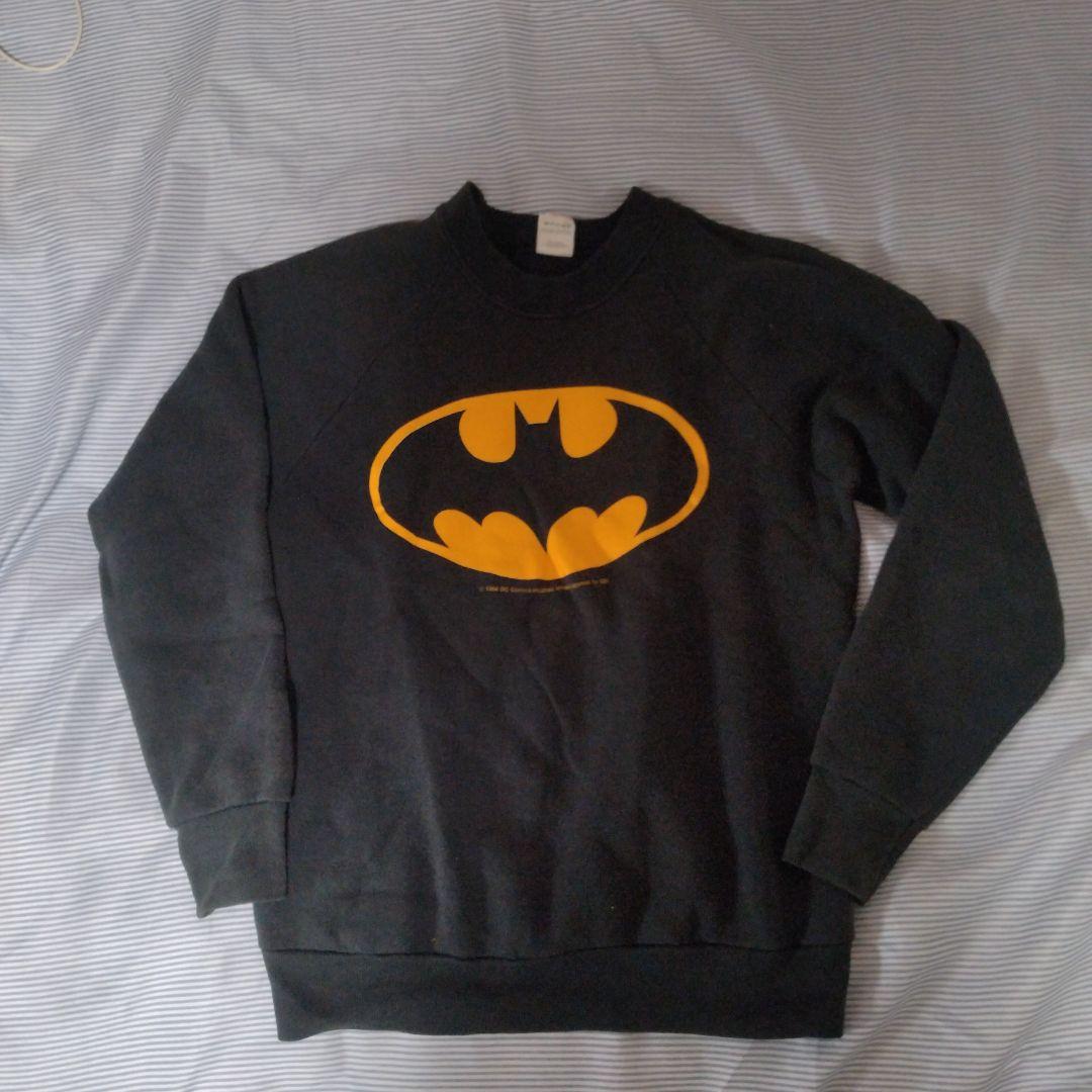 ©️ライト有り80sヴィンテージUSA製バットマン スウェットXS 14-16