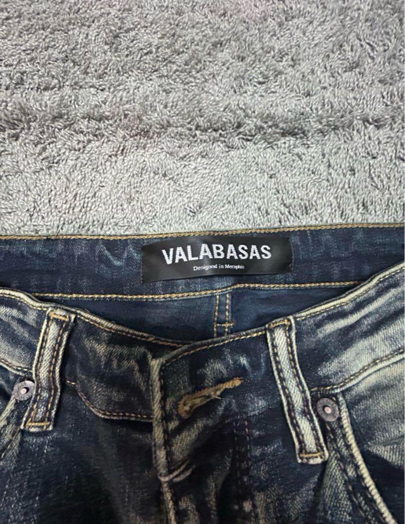 VALABASAS ダメージデニムジーンズ 32