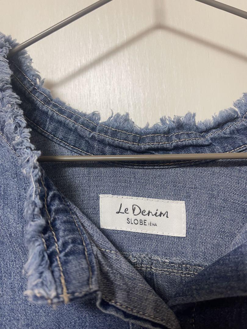 SLOBE IENA LE DENIM ロングワンピース