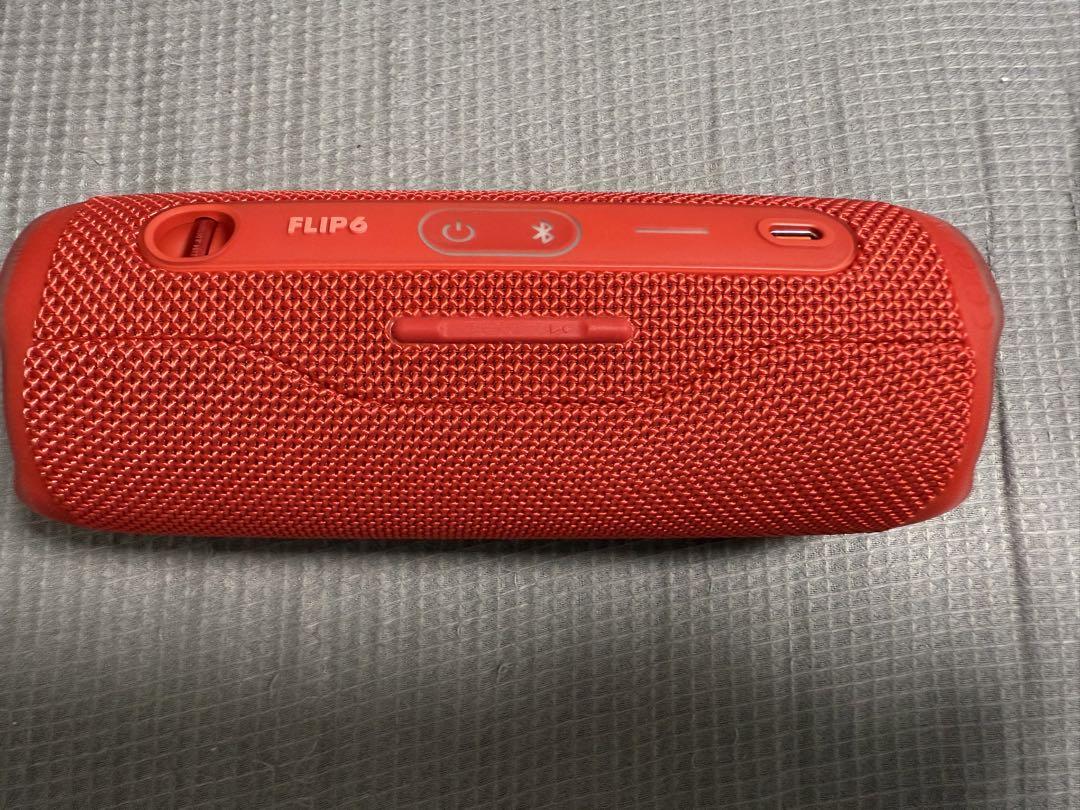 JBL FLIP6 レッド ワイヤレススピーカー