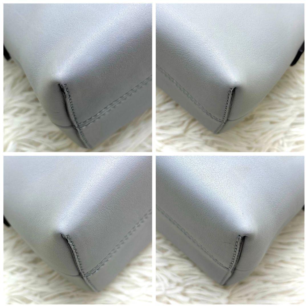 美品✨】フェンディ バイザウェイ スモール 2WAY ブルーグレー