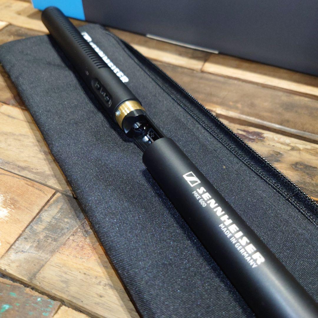 SENNHEISER MKE600 ショットガンマイク 風防付