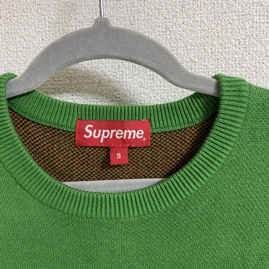 無料配達 supreme 緑 セーター ニット トップス