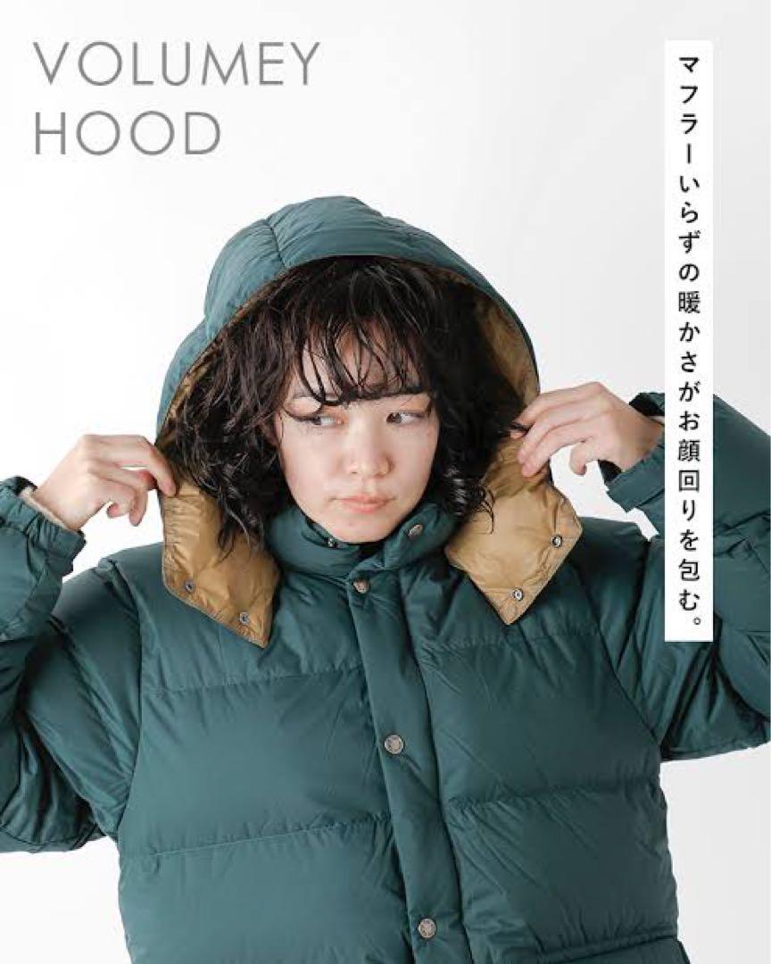 【美品】THE NORTH FACE ダウンジャケット グリーン ワッペン L