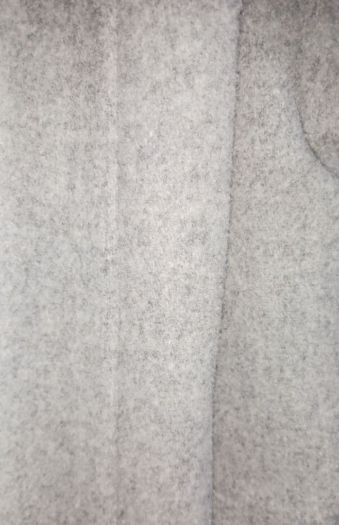 DANTON ウールノーカラージャケット グレー　38