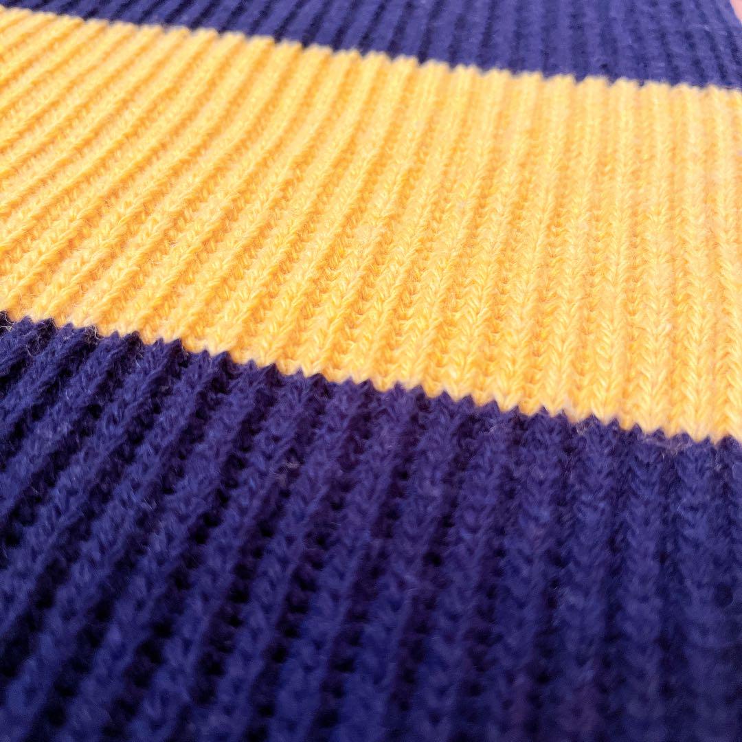 ポロラルフローレン　ポロベア　マフラー　ポニー　騎手　刺繍　タイガース　イエロー
