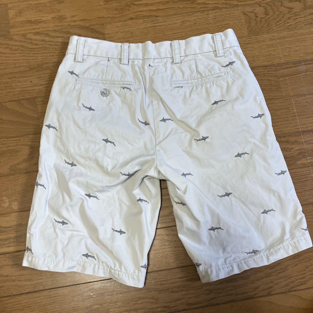 ホワイトショートパンツ PG刺繍付き 美品】PG♪ロゴ ホワイトショートパンツ 3サイズ - メルカリ