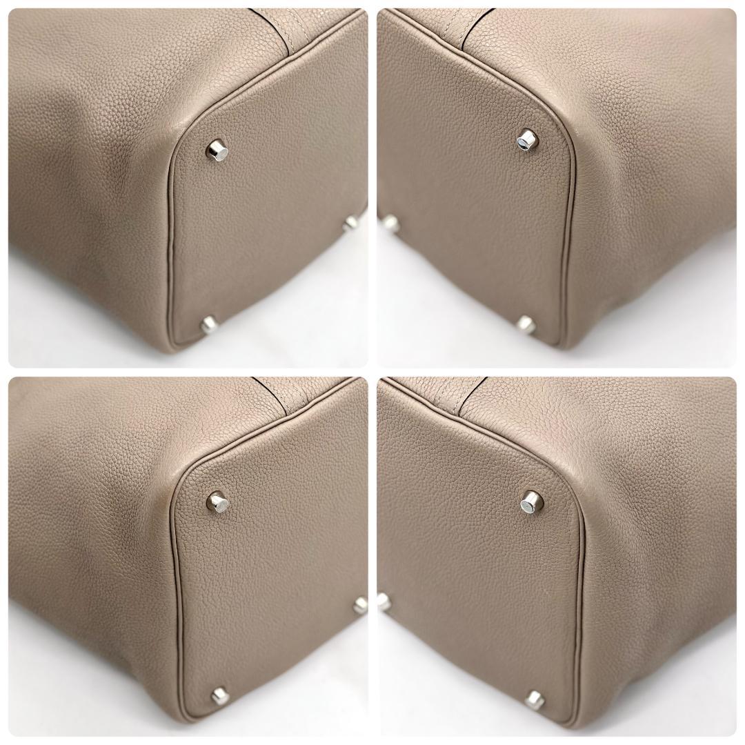 鍵錠付♪ エルメス ピコタンロックMM D刻印 トゥルティエールグレー トリヨン 鍵錠付♪ エルメス ピコタンロックMM D刻印 トゥルティエールグレー トリヨン