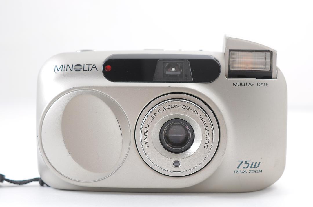 動作品 MINOLTA RIVA ZOOM 75W コンパクトフィルムカメラ
