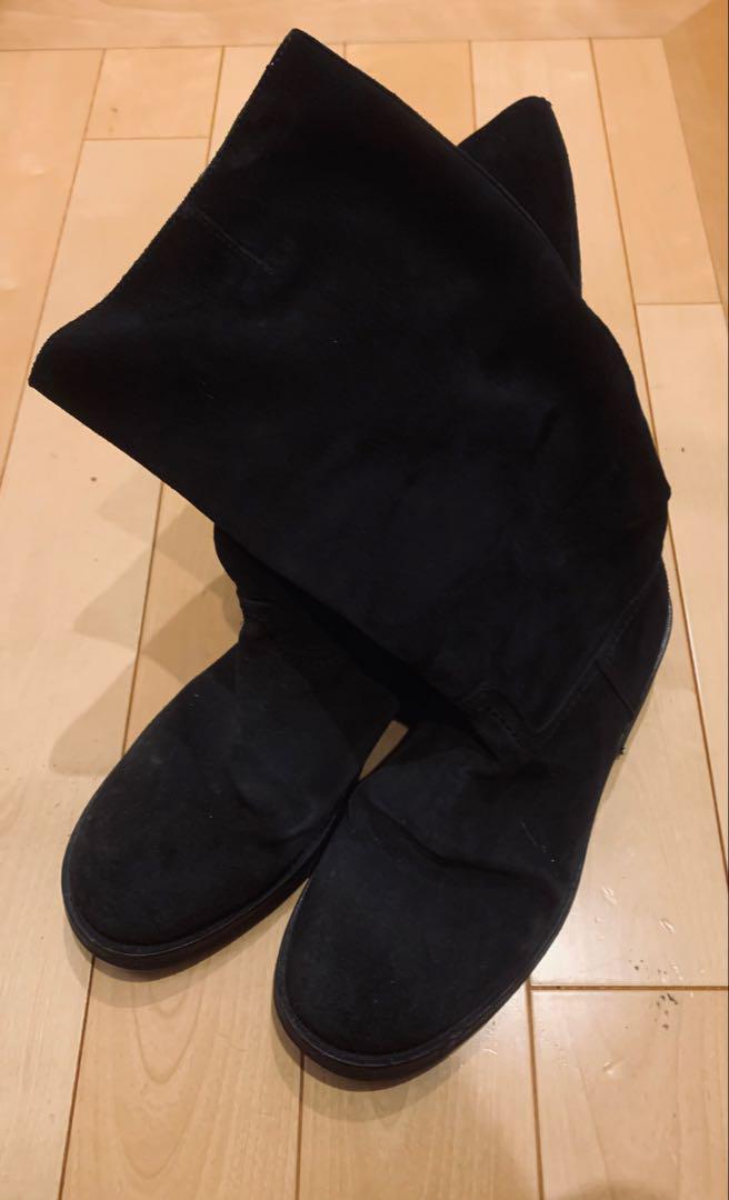 【Ann Demeulemeester】ブラック ロングブーツ