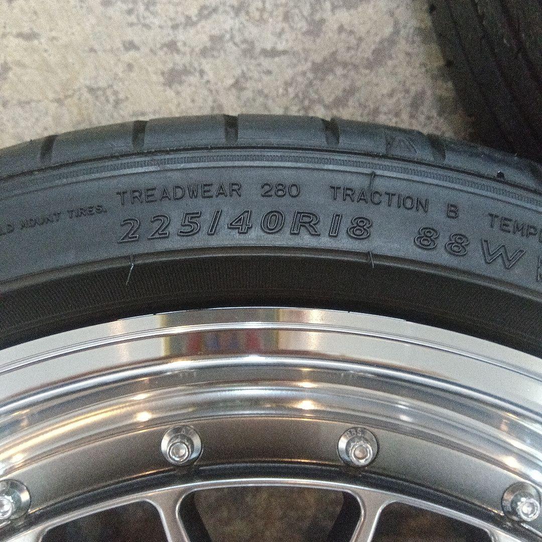 BBS LM080 8J−18 5/114 インセット＋40 225/40R18