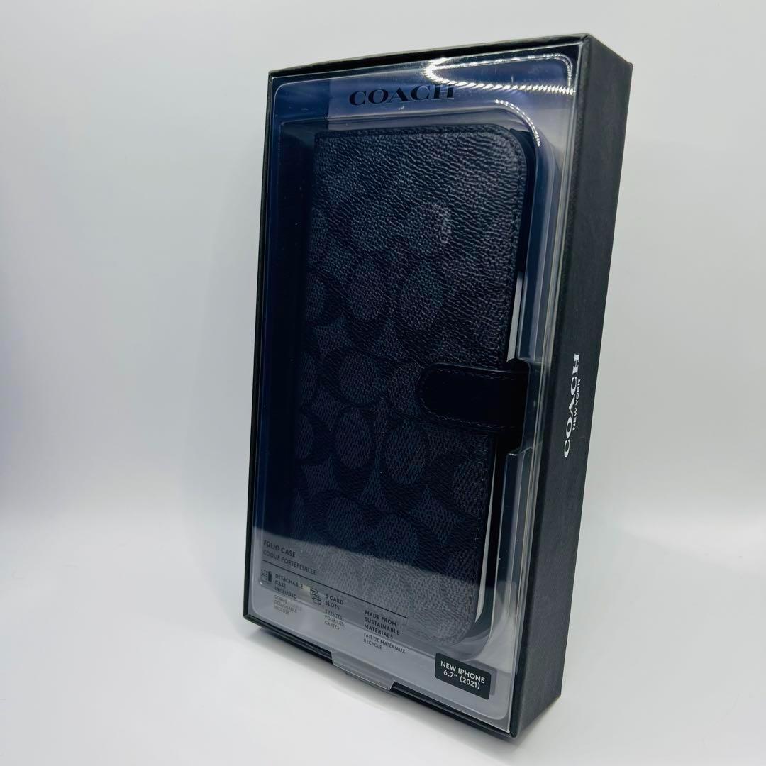 Amazon.co.jp: COACH (コーチ) iPhone13 Pro Max 12 Pro Max