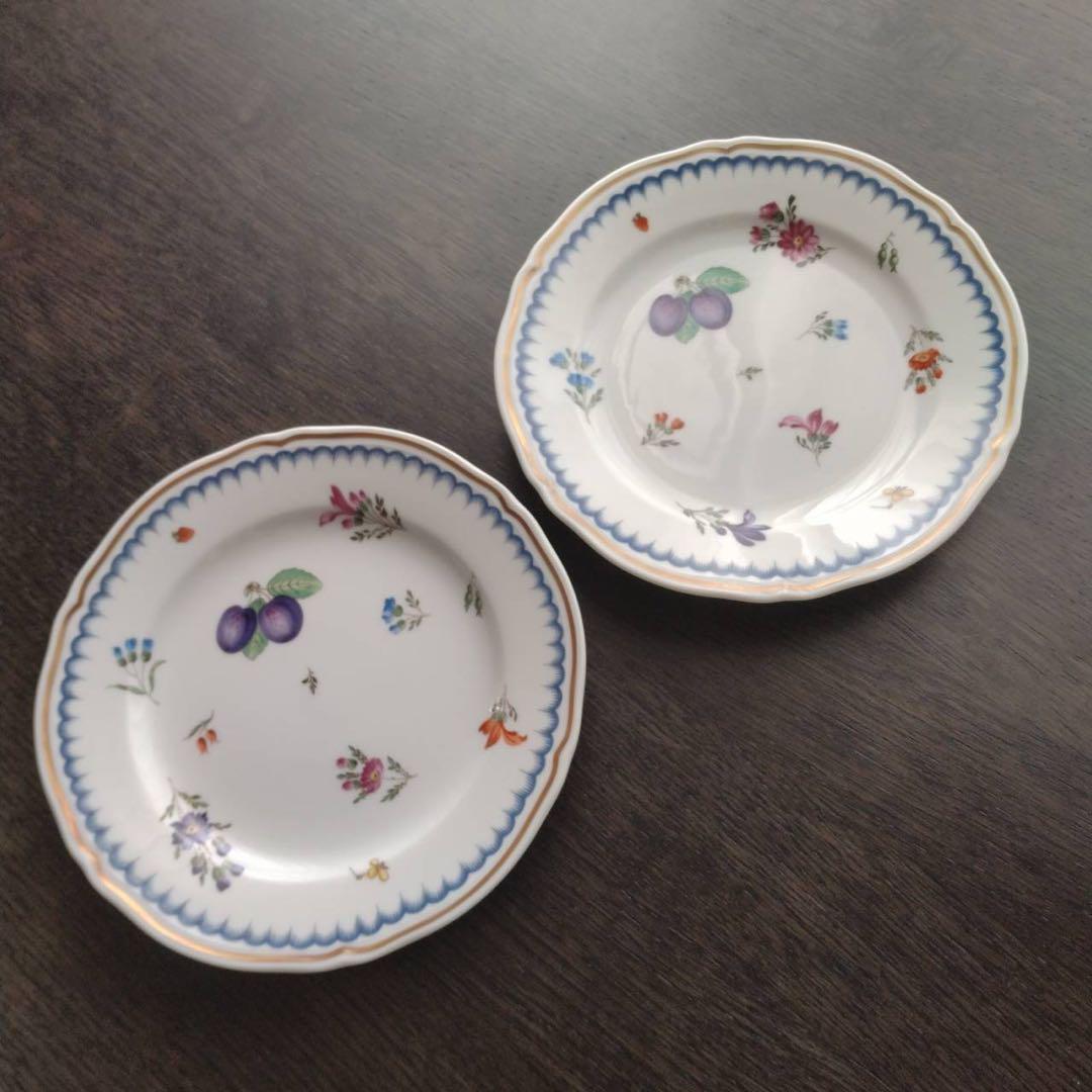 Richard Ginori イタリアンフルーツ プレート ペア 19cm