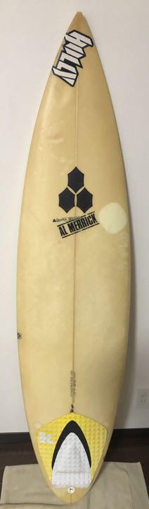 (中古) アルメリック AL MERRICK 本人 バンドシェイプ サーフボード