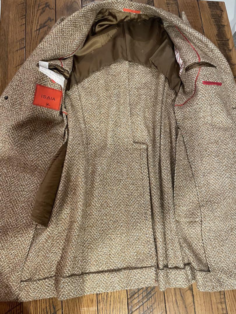 新品未使用/ISAIA/チェスターコート/サイズ46