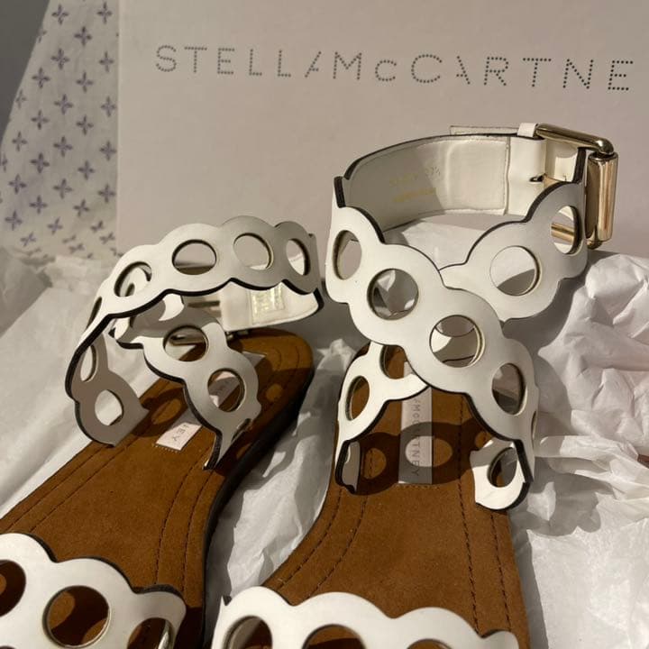 ステラマッカートニー サンダル 37 1/2 37.5 新品未使用 箱袋有り | csm.cg