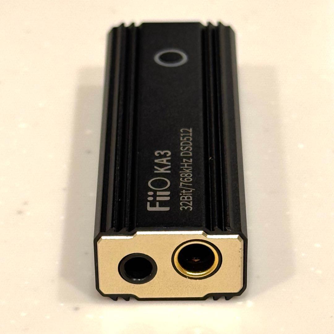 【美品】FiiO KA3 ポータブルDAC ヘッドフォンアンプ