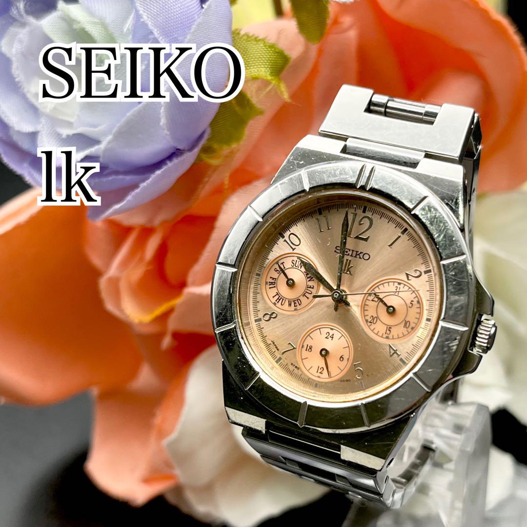 稼動　腕時計　SEIKO lk　セイコー　ルキア　クロノグラフ　新品電池　B17