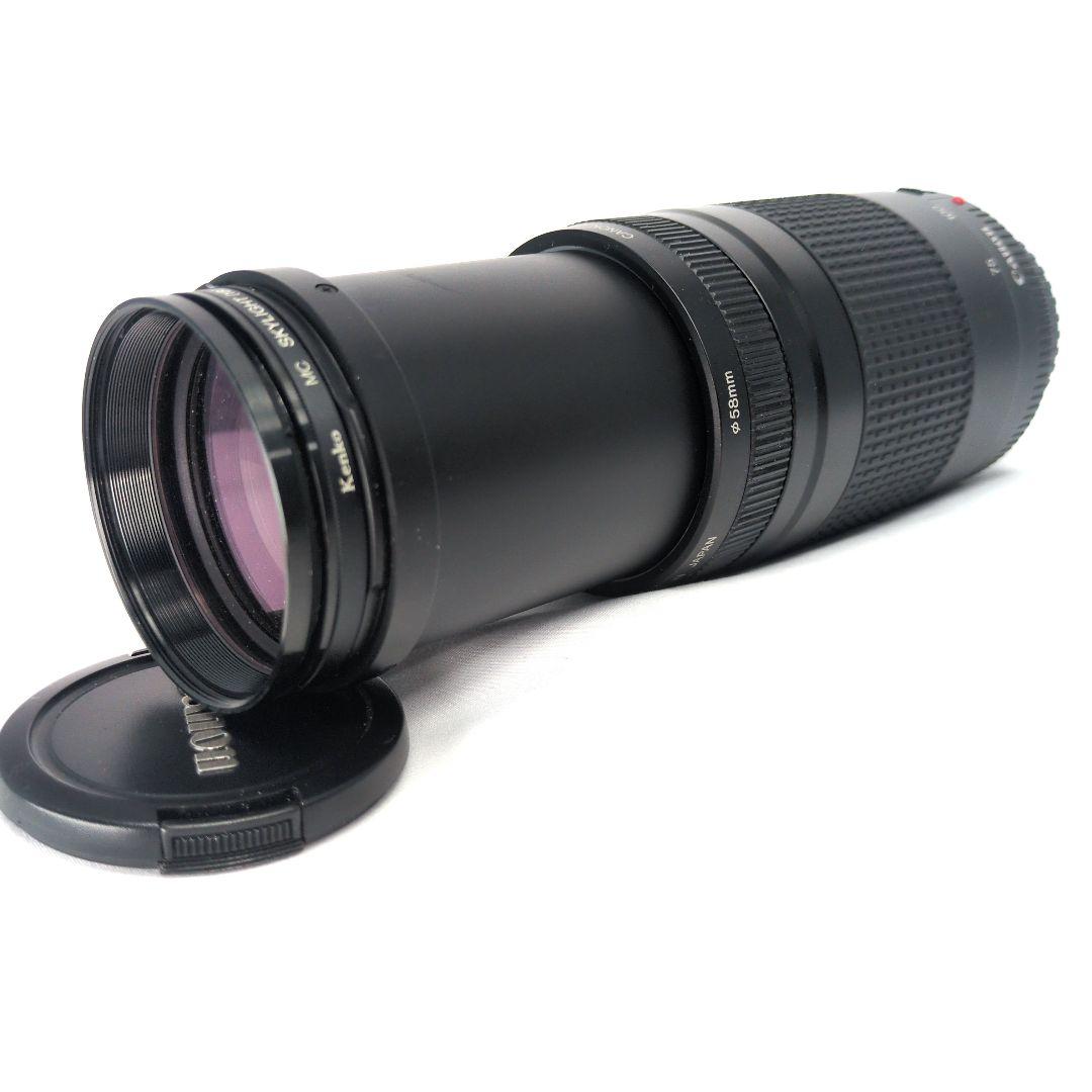 CANON キャノン 75-300mm 望遠レンズ 遠くの撮影も思いのまま✨️